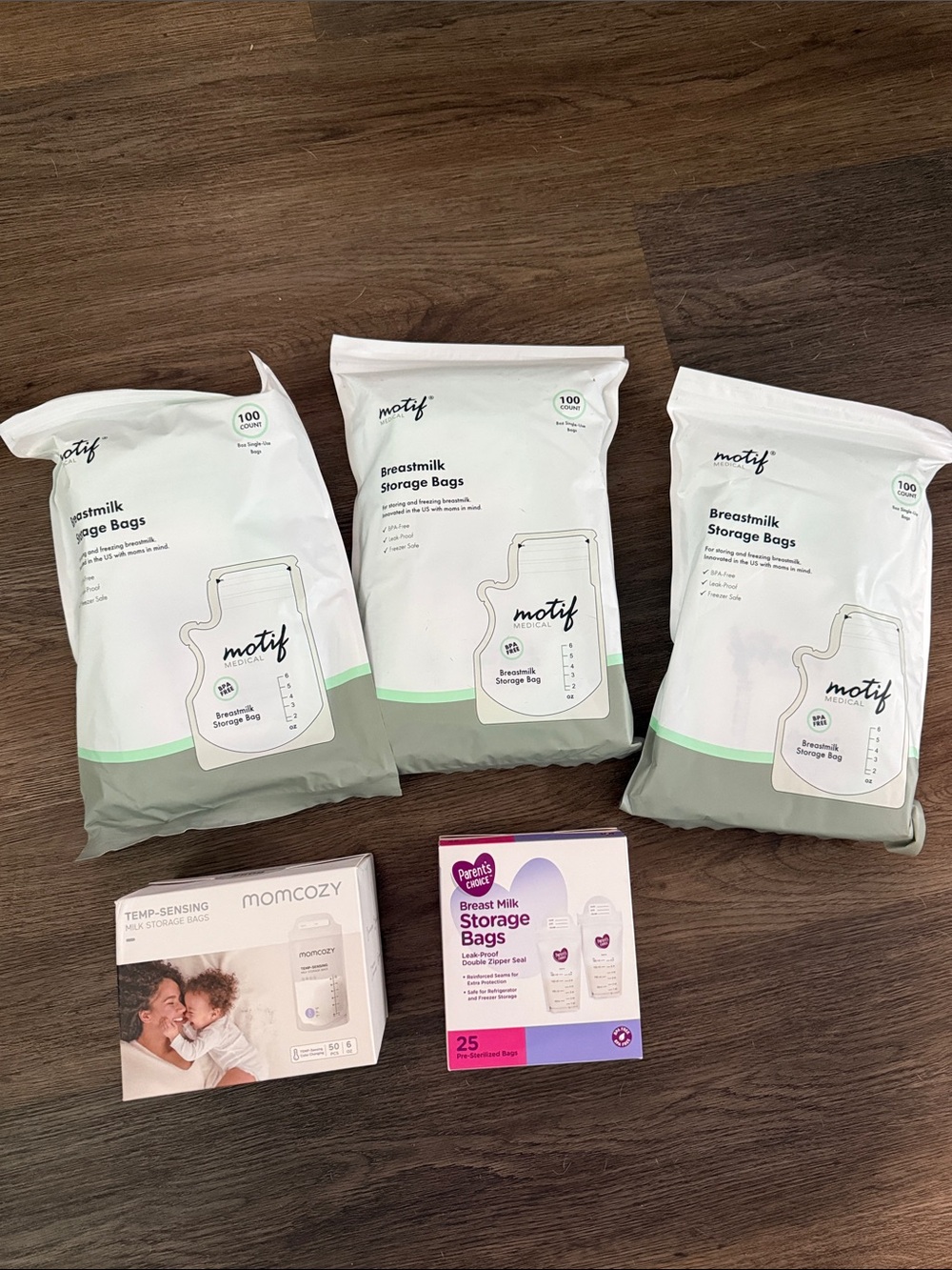 breastmilk storage bag bundle